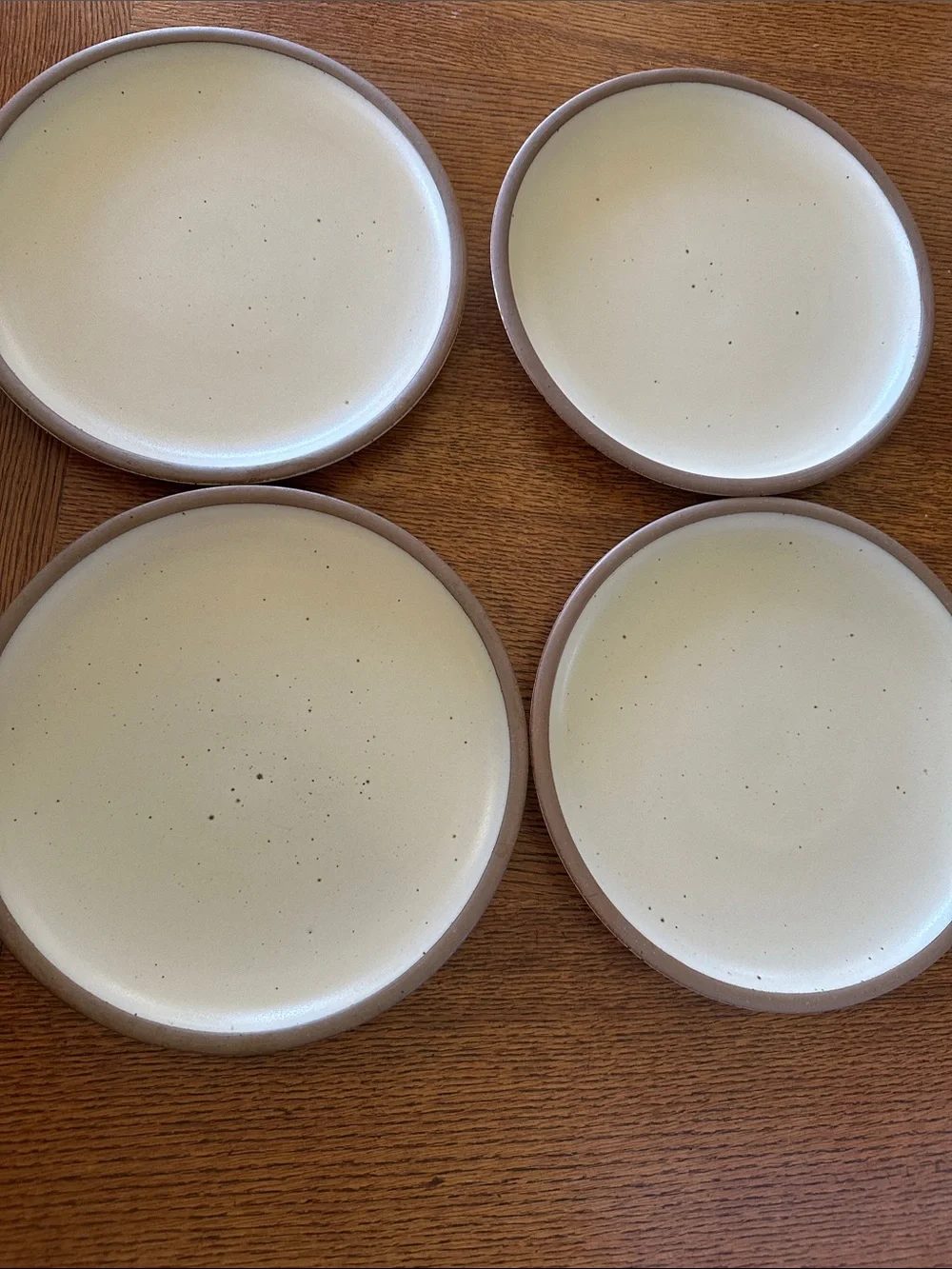 East Fork Dinner Plates - Set of 4 in panna cotta - Picture 1 of 2